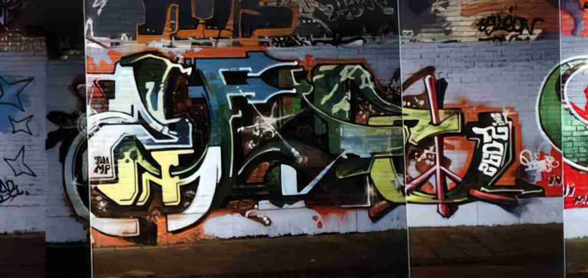 Street Art 0096 0066 GRAFFITI A4 Photo Print