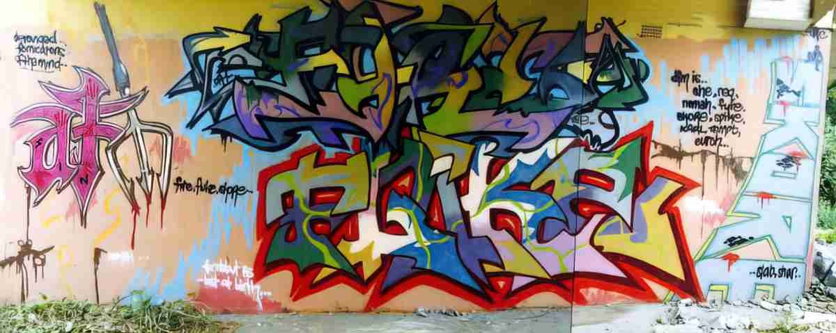 Street Art 0119 0091 GRAFFITI A4 Photo Print