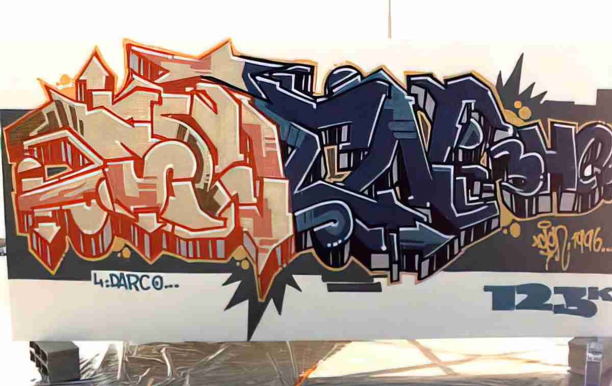 Street Art 0128 0100 GRAFFITI A4 Photo Print