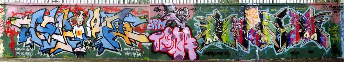 Street Art 0134 0106 GRAFFITI A4 Photo Print