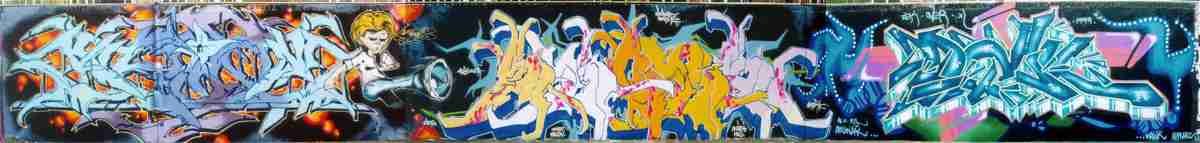 Street Art 0137 0110 GRAFFITI A4 Photo Print