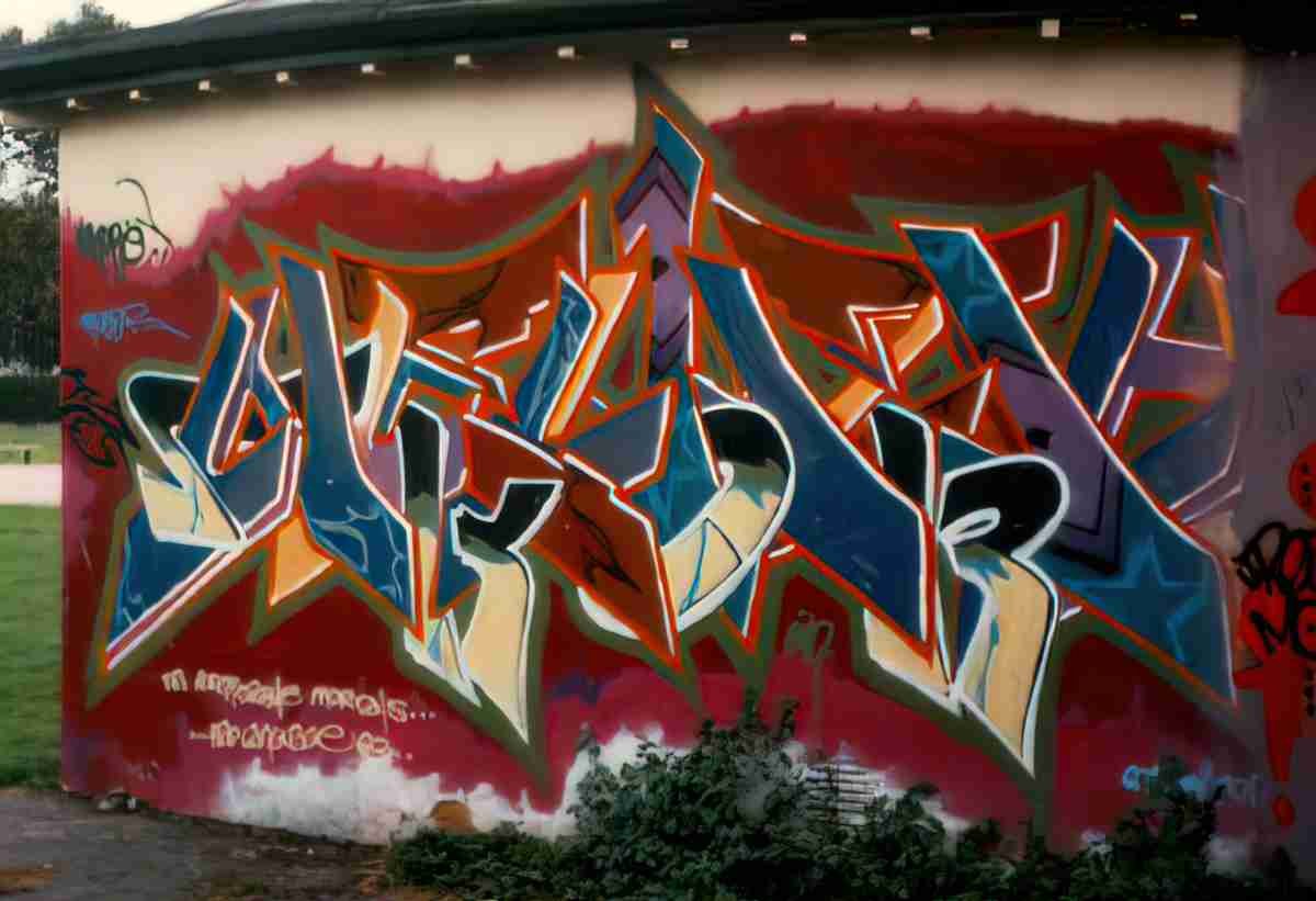 Street Art 0140 0113 GRAFFITI A4 Photo Print