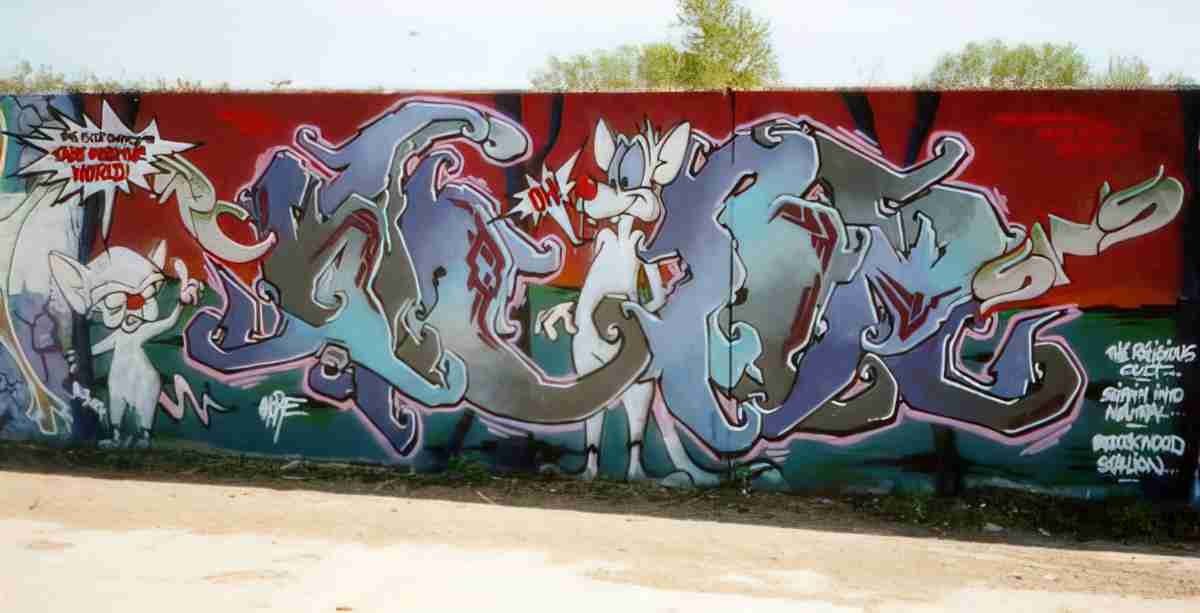 Street Art 0155 0128 GRAFFITI A4 Photo Print