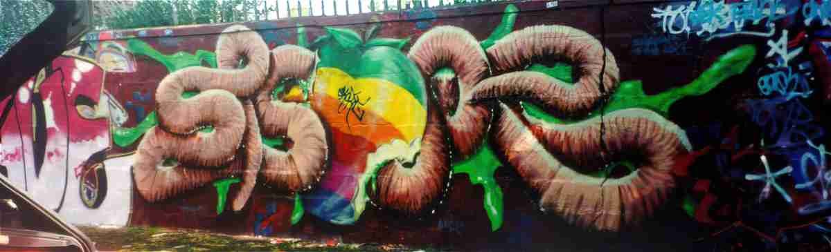 Street Art 0159 0132 GRAFFITI A4 Photo Print