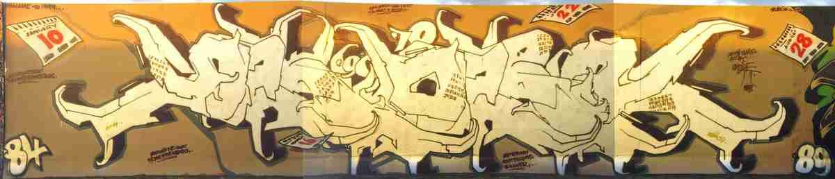 Street Art 0160 0133 GRAFFITI A4 Photo Print