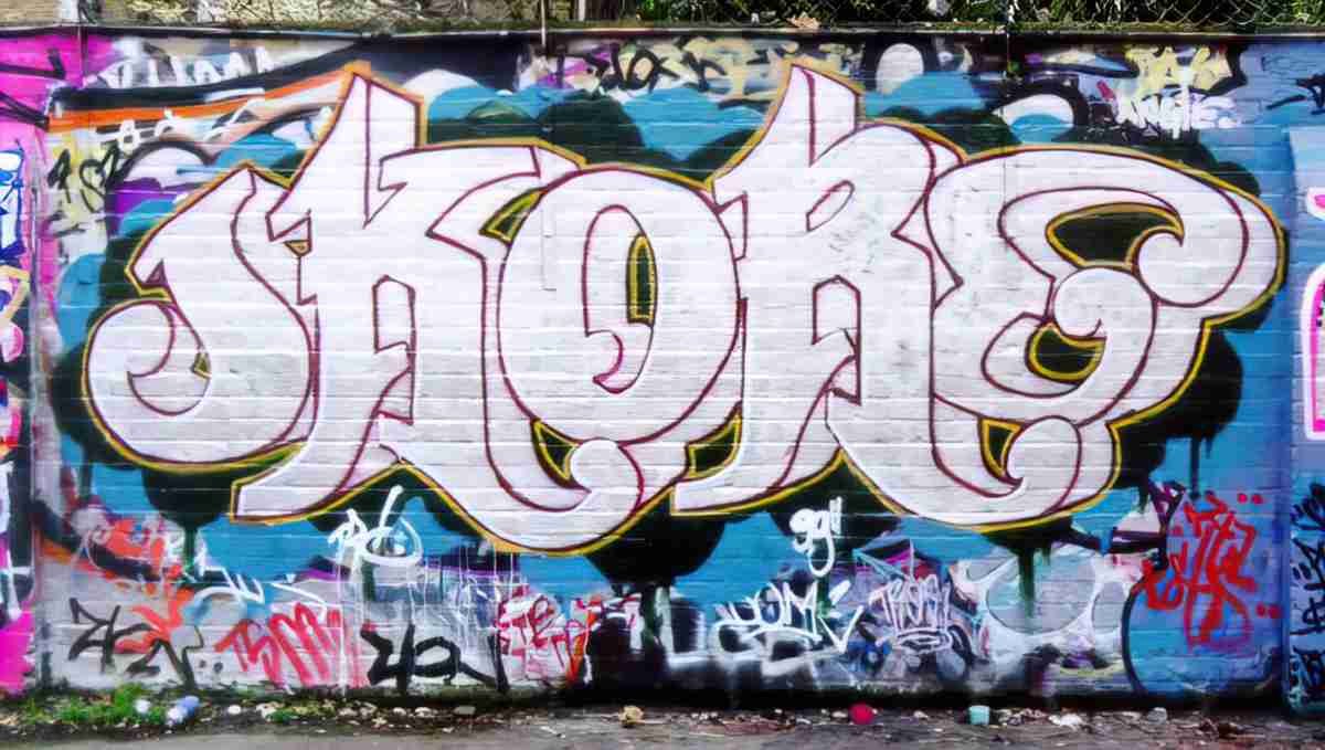 Street Art 0166 0139 GRAFFITI A4 Photo Print