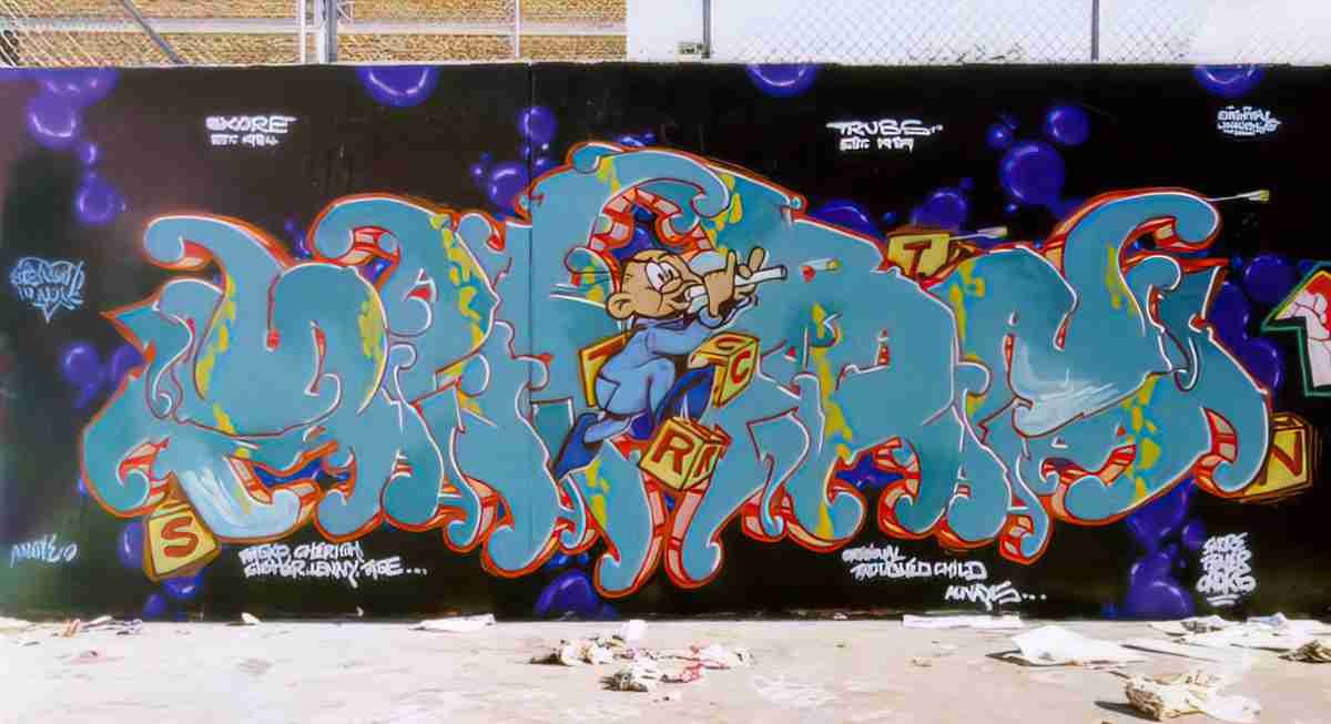 Street Art 0167 0140 GRAFFITI A4 Photo Print