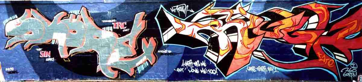 Street Art 0184 0157 GRAFFITI A4 Photo Print