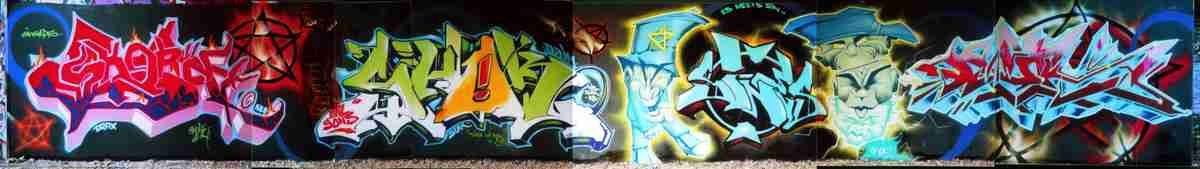 Street Art 0188 0161 GRAFFITI A4 Photo Print