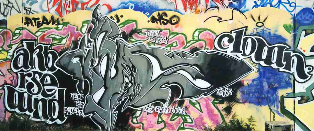 Street Art 0203 0176 GRAFFITI A4 Photo Print