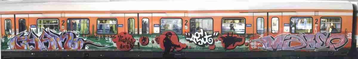 Street Art 0214 0187 GRAFFITI A4 Photo Print