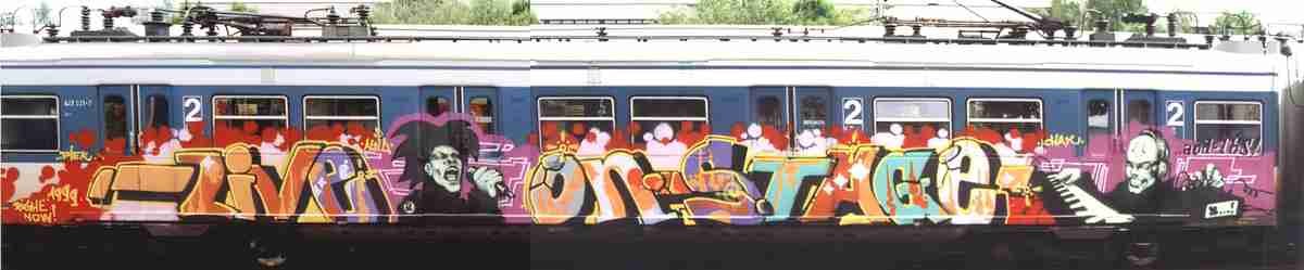 Street Art 0231 0204 GRAFFITI A4 Photo Print