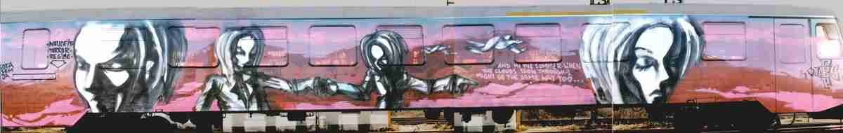 Street Art 0233 0206 GRAFFITI A4 Photo Print