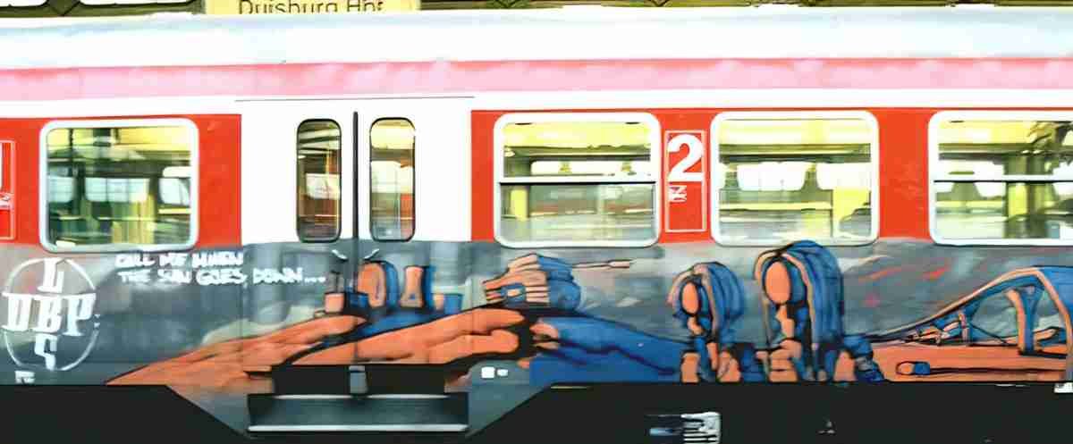Street Art 0245 0218 GRAFFITI A4 Photo Print
