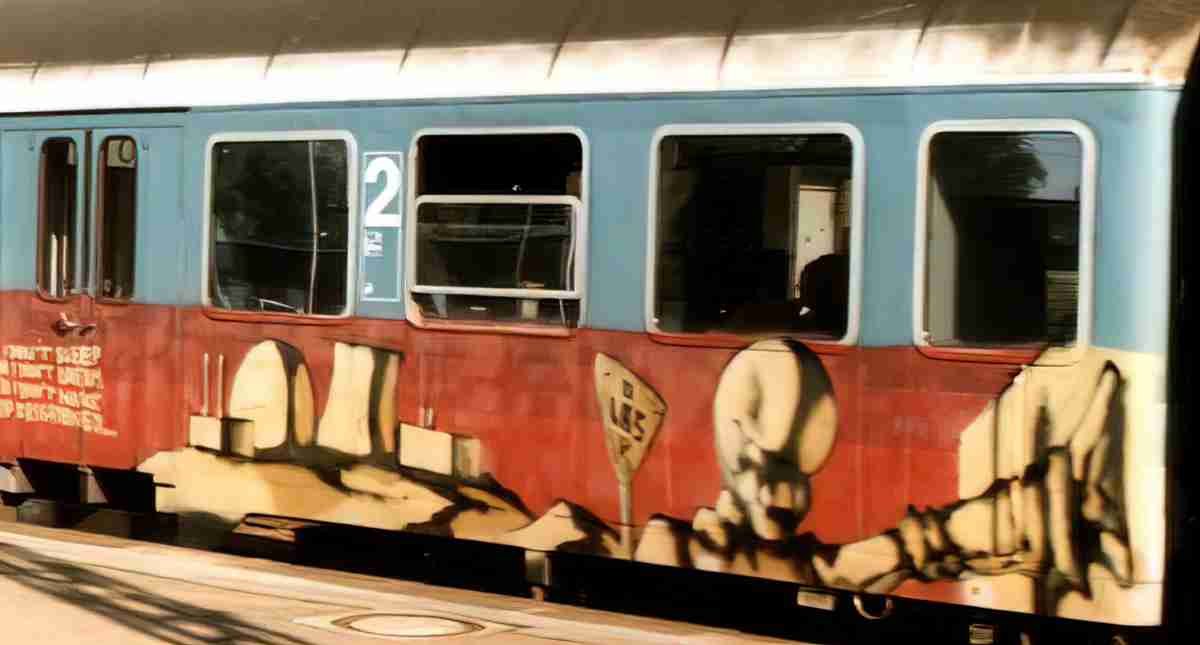 Street Art 0252 0225 GRAFFITI A4 Photo Print