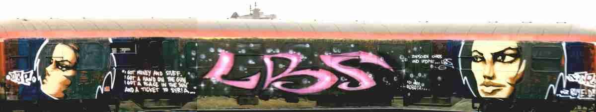 Street Art 0255 0228 GRAFFITI A4 Photo Print
