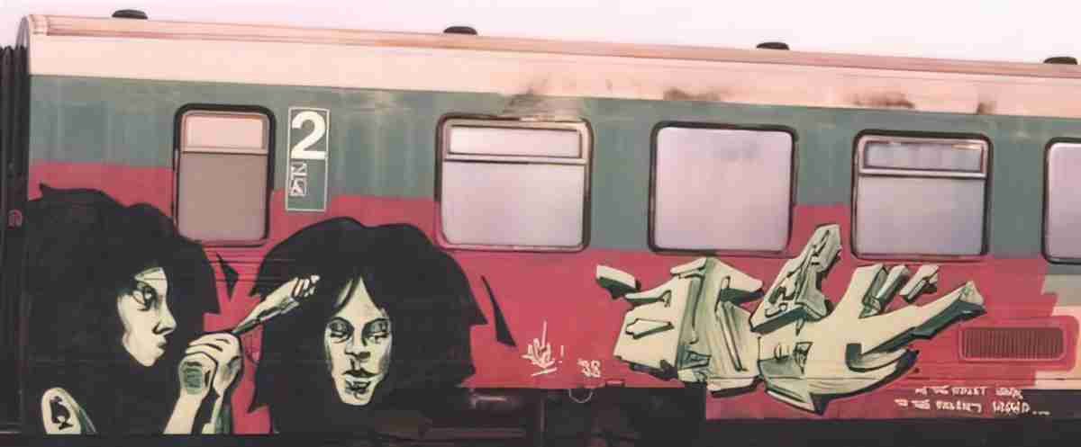 Street Art 0259 0232 GRAFFITI A4 Photo Print