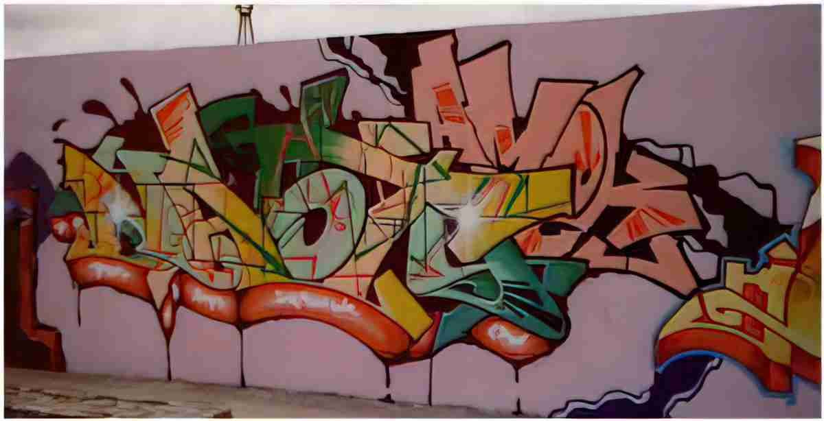 Street Art 0262 0235 GRAFFITI A4 Photo Print