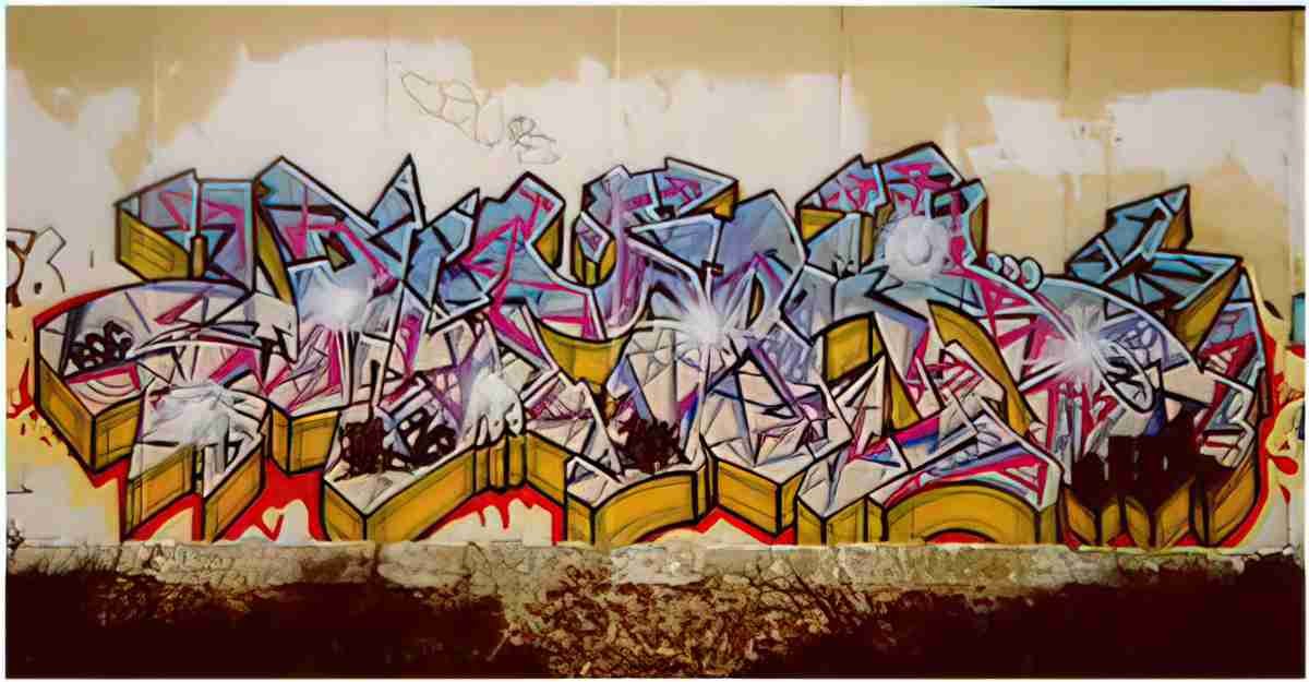Street Art 0271 0244 GRAFFITI A4 Photo Print