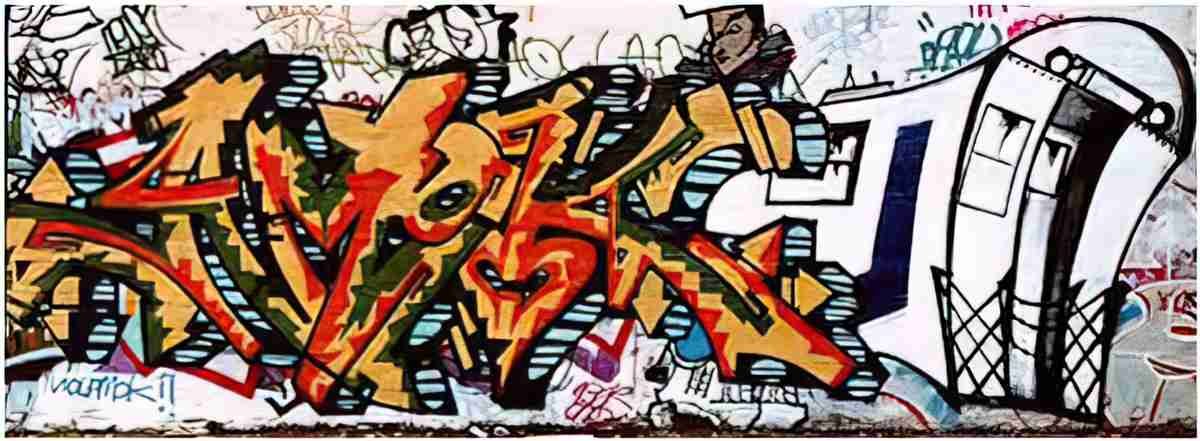 Street Art 0277 0250 GRAFFITI A4 Photo Print