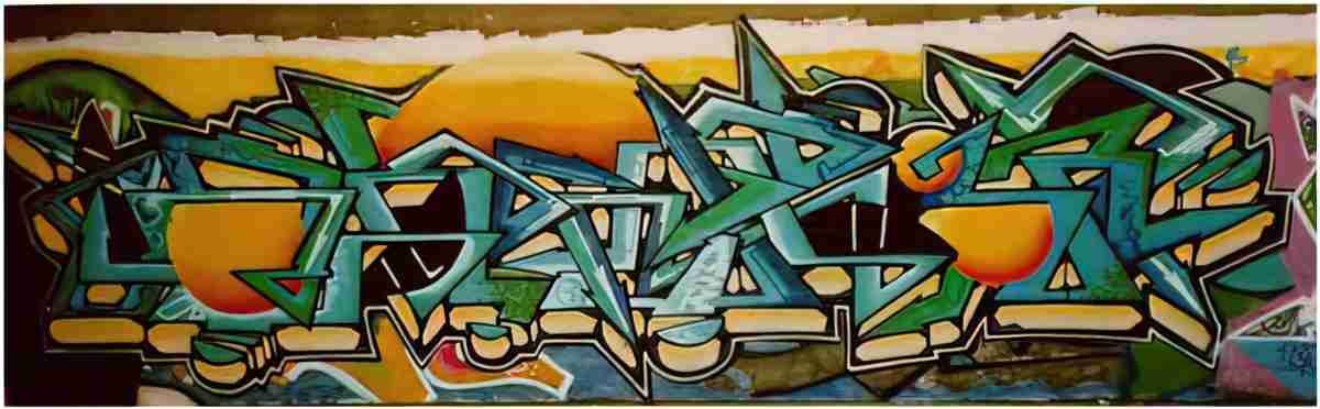Street Art 0281 0254 GRAFFITI A4 Photo Print