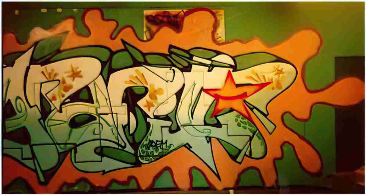 Street Art 0282 0255 GRAFFITI A4 Photo Print