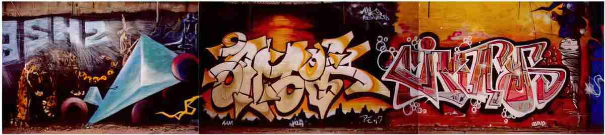 Street Art 0289 0262 GRAFFITI A4 Photo Print