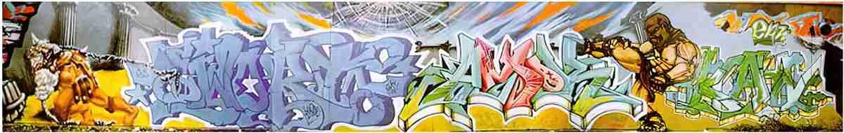 Street Art 0292 0265 GRAFFITI A4 Photo Print