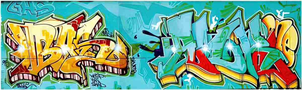 Street Art 0294 0267 GRAFFITI A4 Photo Print