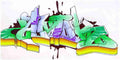 Street Art 0296 0269 GRAFFITI A4 Photo Print