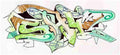 Street Art 0297 0270 GRAFFITI A4 Photo Print