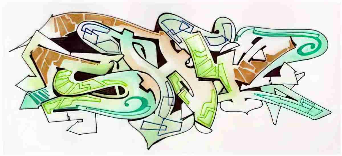 Street Art 0297 0270 GRAFFITI A4 Photo Print