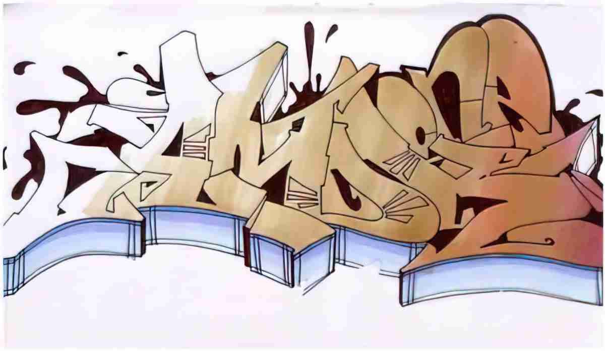 Street Art 0298 0271 GRAFFITI A4 Photo Print