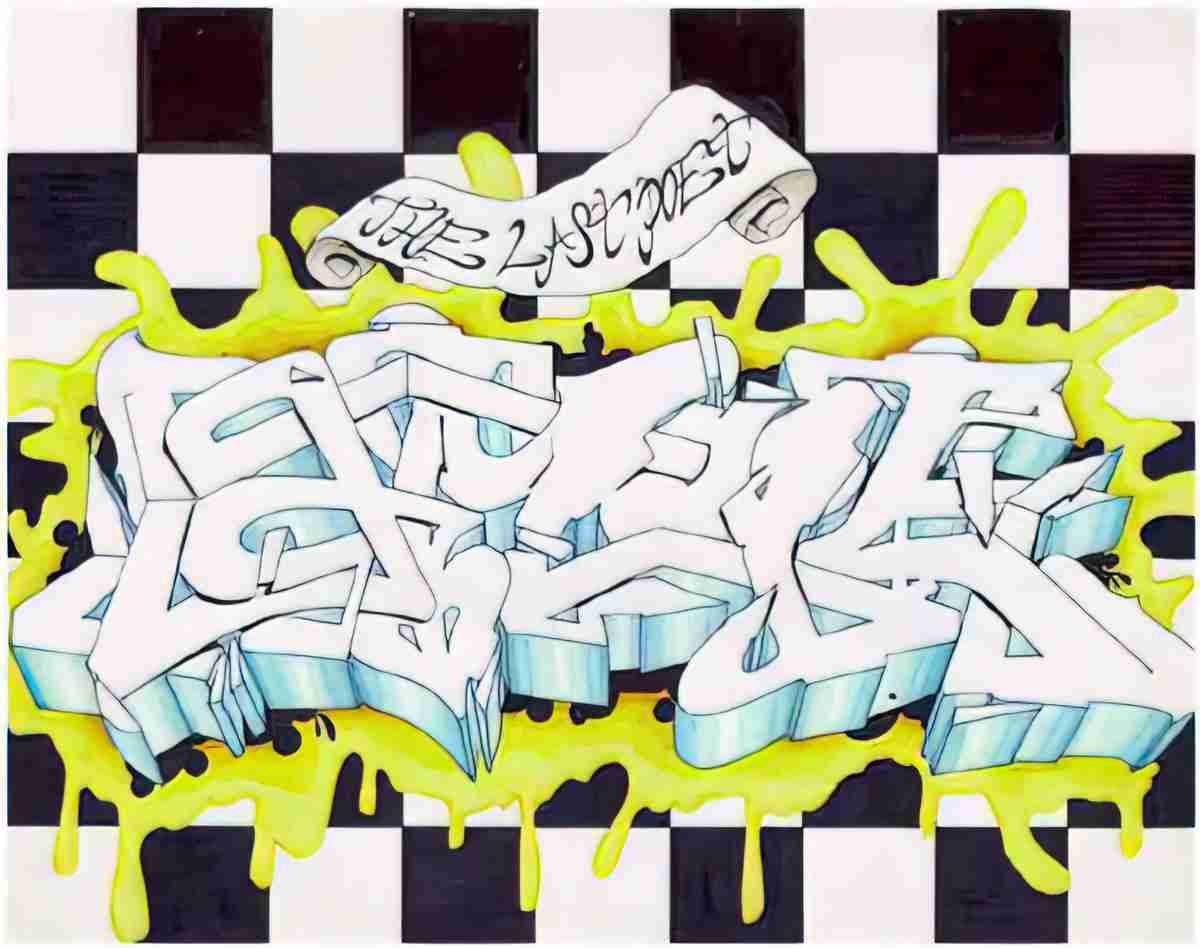 Street Art 0300 0273 GRAFFITI A4 Photo Print