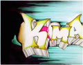 Street Art 0301 0274 GRAFFITI A4 Photo Print