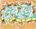 Street Art 0302 0275 GRAFFITI A4 Photo Print