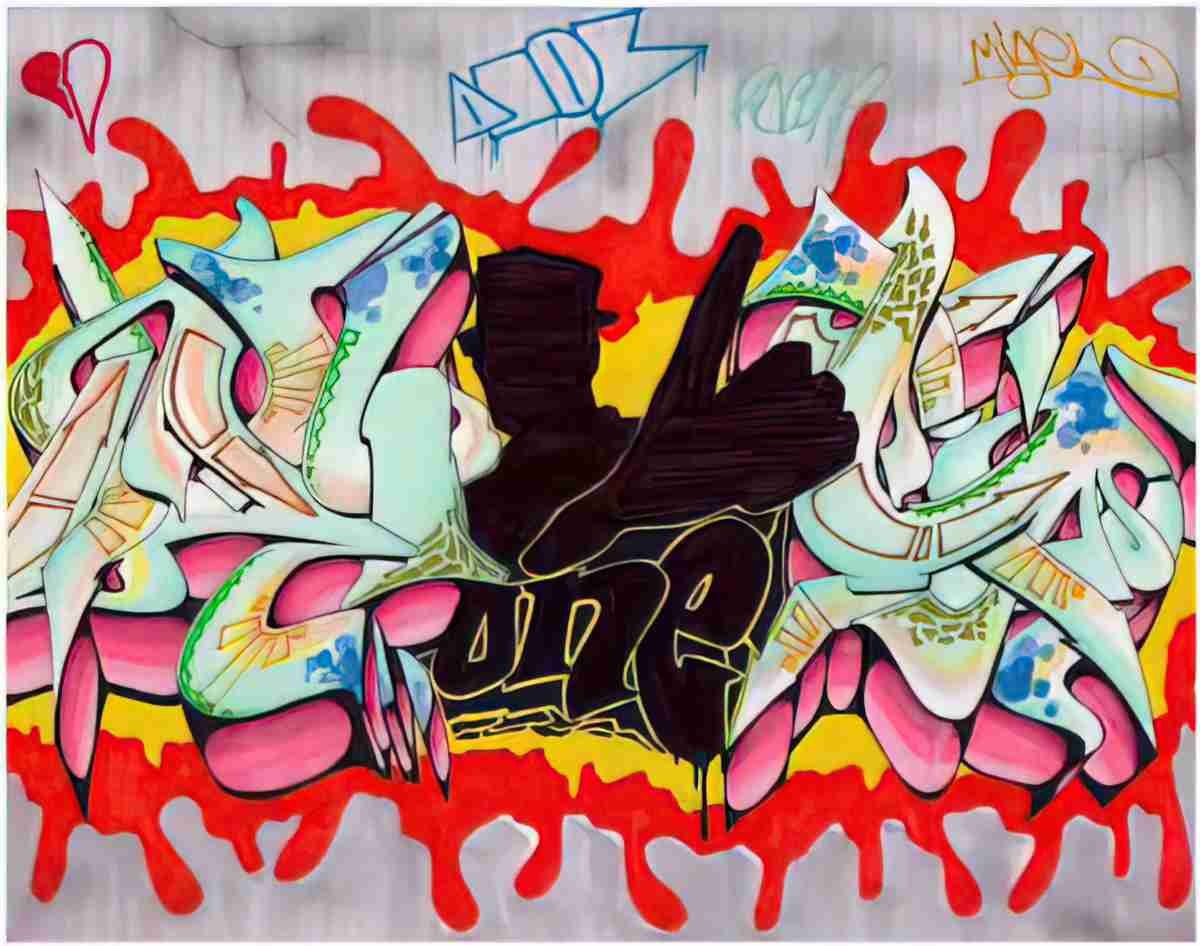 Street Art 0308 0281 GRAFFITI A4 Photo Print