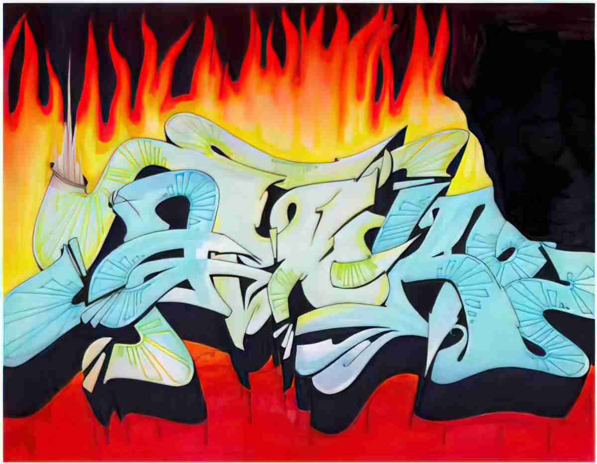 Street Art 0309 0282 GRAFFITI A4 Photo Print