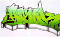 Street Art 0315 0288 GRAFFITI A4 Photo Print