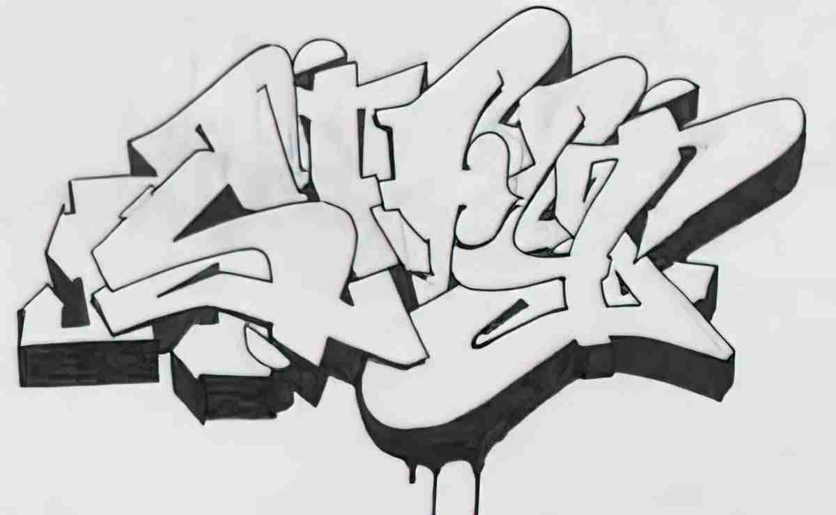 Street Art 0320 0293 GRAFFITI A4 Photo Print