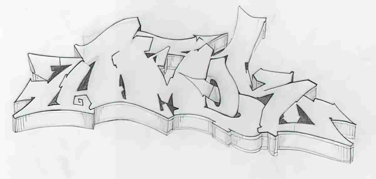 Street Art 0327 0300 GRAFFITI A4 Photo Print