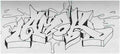 Street Art 0329 0302 GRAFFITI A4 Photo Print