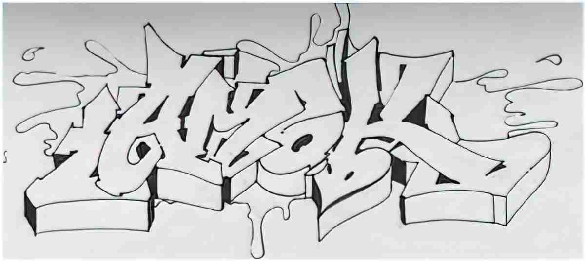 Street Art 0329 0302 GRAFFITI A4 Photo Print