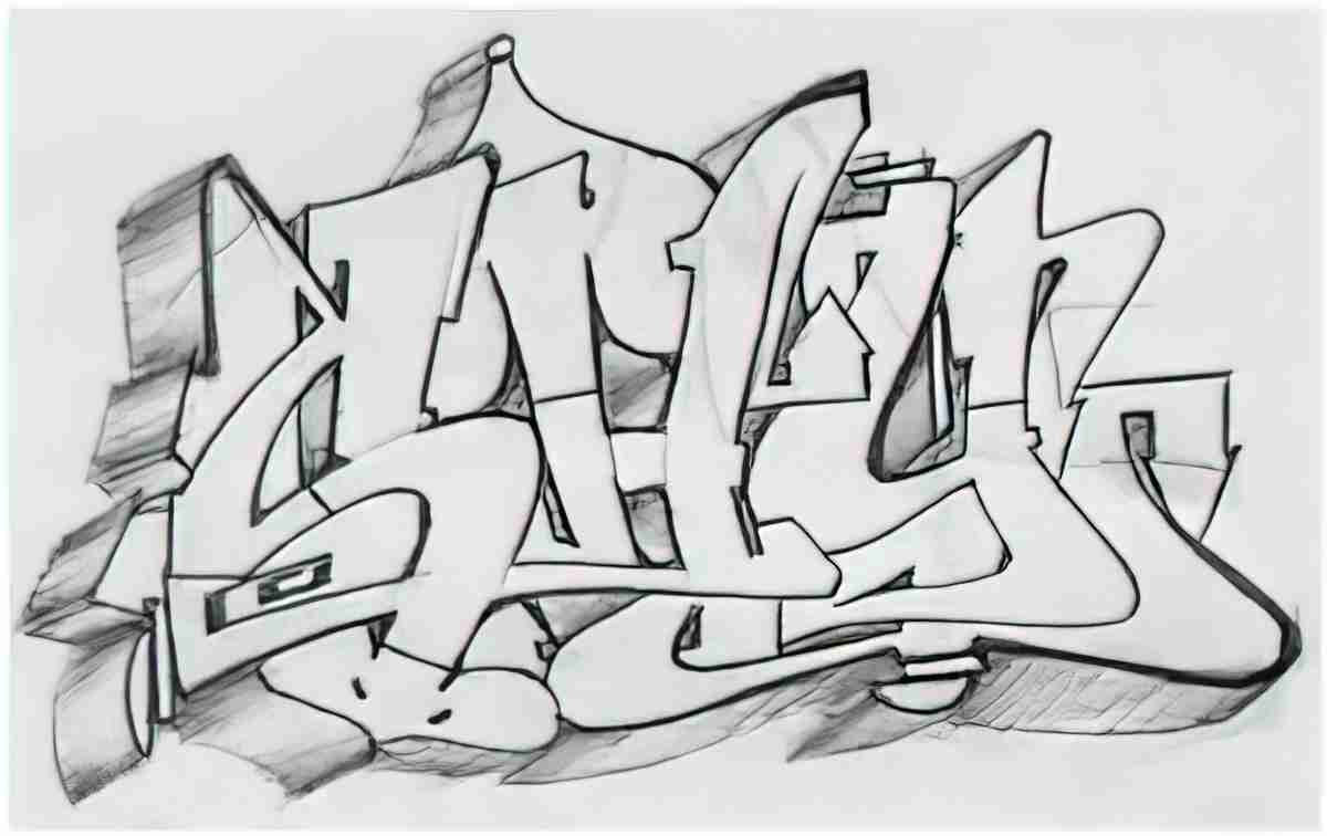 Street Art 0331 0304 GRAFFITI A4 Photo Print