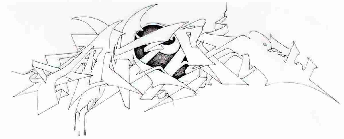 Street Art 0334 0307 GRAFFITI A4 Photo Print