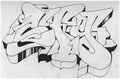 Street Art 0335 0308 GRAFFITI A4 Photo Print