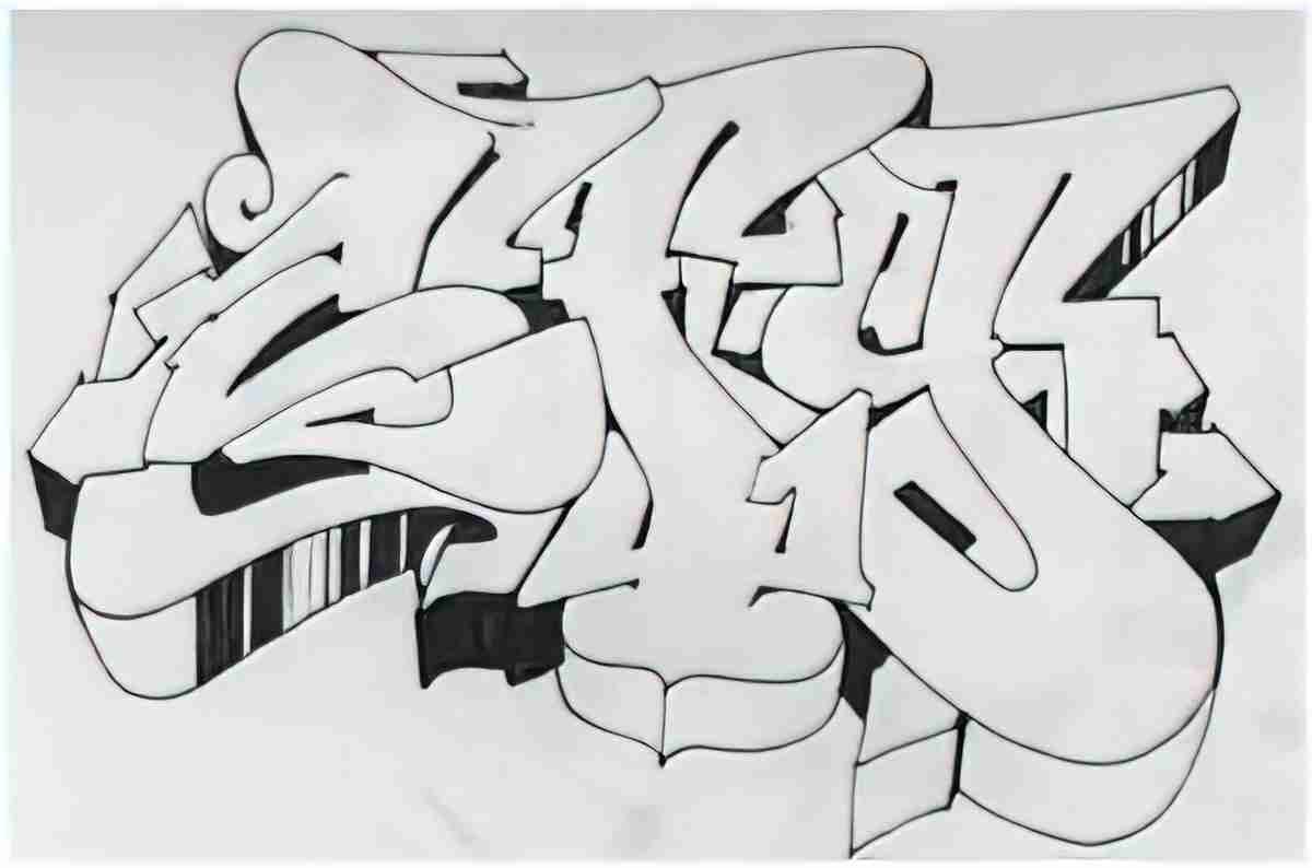 Street Art 0335 0308 GRAFFITI A4 Photo Print