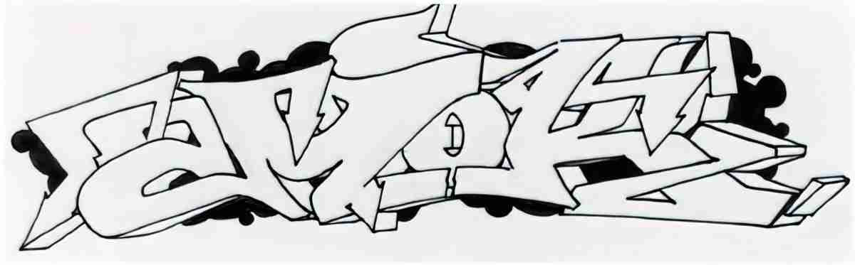 Street Art 0339 0312 GRAFFITI A4 Photo Print