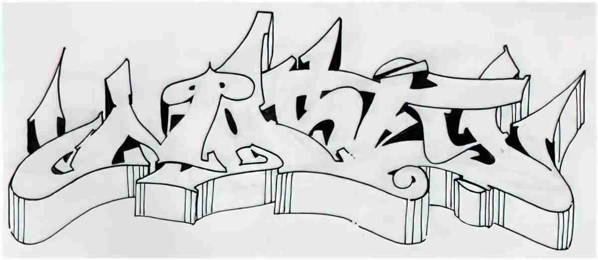Street Art 0340 0313 GRAFFITI A4 Photo Print