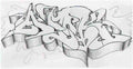 Street Art 0343 0316 GRAFFITI A4 Photo Print